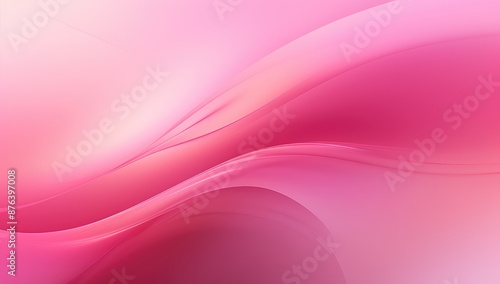 abstract background with smooth lines in pink and white colors for design