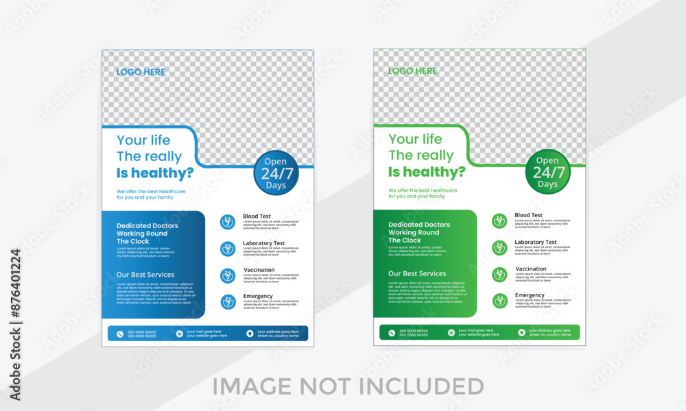 Medical Flyer Design Template