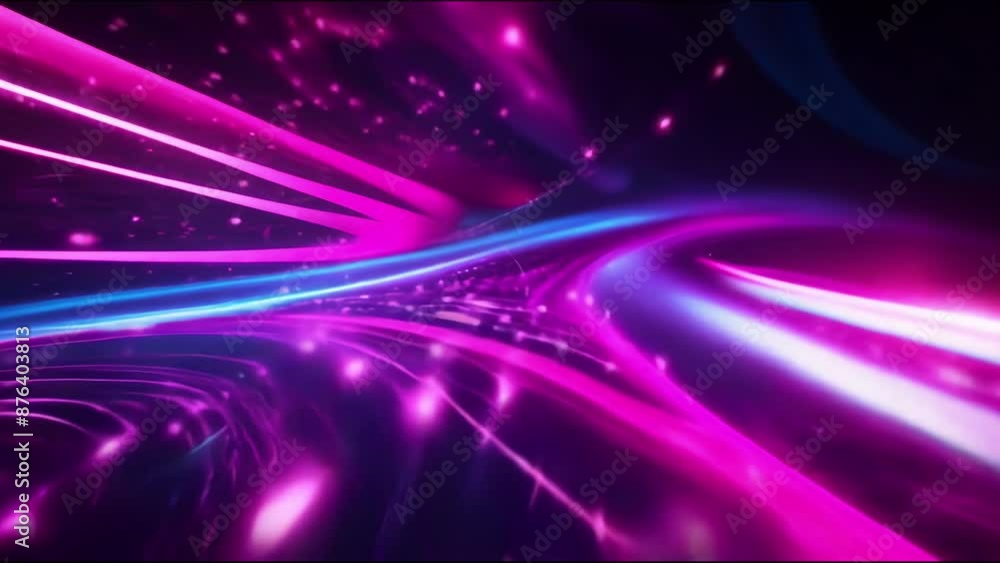 animation - Abstract Neon Lights Background animation - Abstract Neon Lights Background