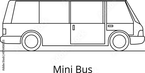 Car body types. Passenger car bodies. Classification of cars by body type. Types of bodies. Guide to Car Body Types And Car Shapes - Types of car body. Vector illustration.
