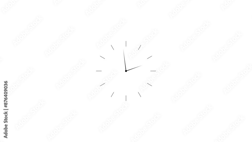 Fast Motion Clock Icon. Fast Motion Clock Icon.