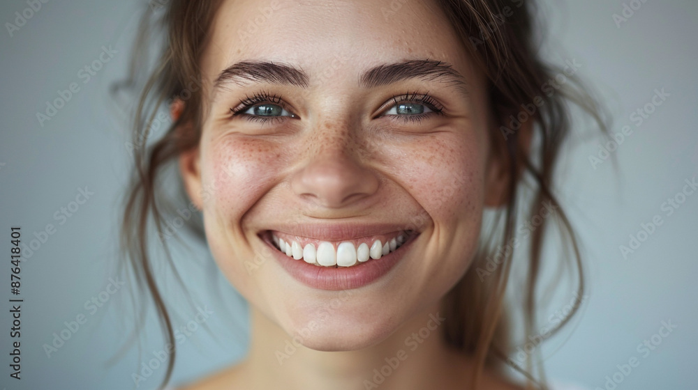 Using machine learning techniques, a realistic image of a smiling woman with dimples was produced Using machine learning techniques, a realistic image of a smiling woman with dimples was produced