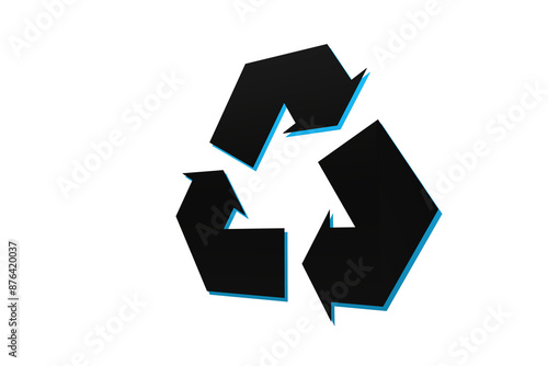 symbol recyklizacja, recyrkulacja odpady