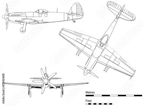 Fighter jet planes 3 view, blueprints, svg cut file, cnc cut file, engraving file, CNC router file, laser cutting, Cricut File, isolated, Engraving model
