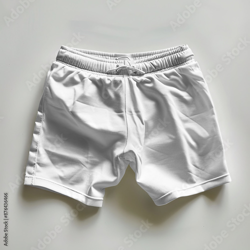 Transparent men's boxer' shorts mockup