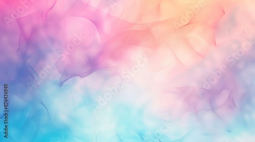Vibrant Pastel Background for Creative Projects Generative AI © Gro