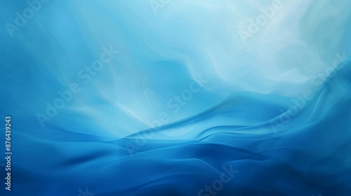 Vibrant Blue Gradient Background for Presentations Generative AI