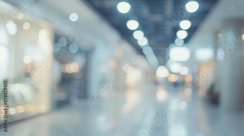 Wallpaper Mural Vibrant Retail Ambiance in a Modern Shopping Mall Generative AI Torontodigital.ca