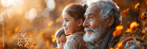 Multi-Generational Family Picnic in Vibrant Park