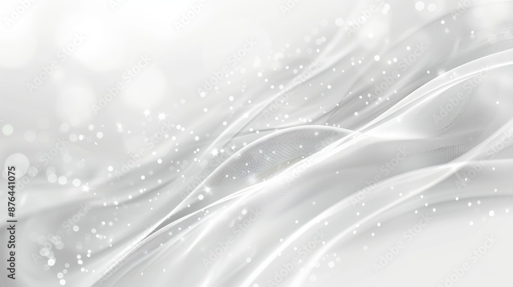 Futuristic Wave Background for Business Presentations Generative AI