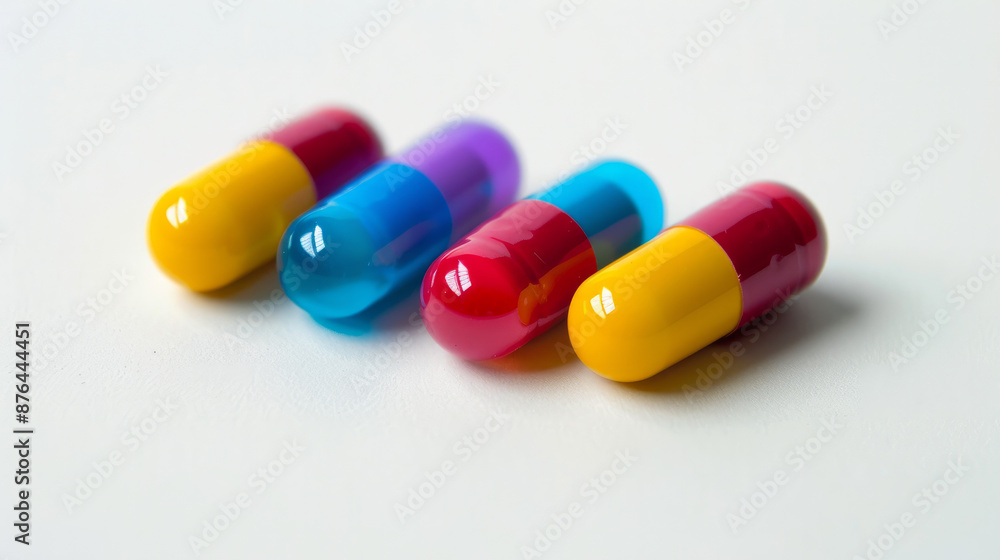 close-up shot with a focus on the vibrant colors of medicine, clear and sharp details for medical concepts, close-up shot with a focus on the vibrant colors of medicine, clear and sharp details for medical concepts,