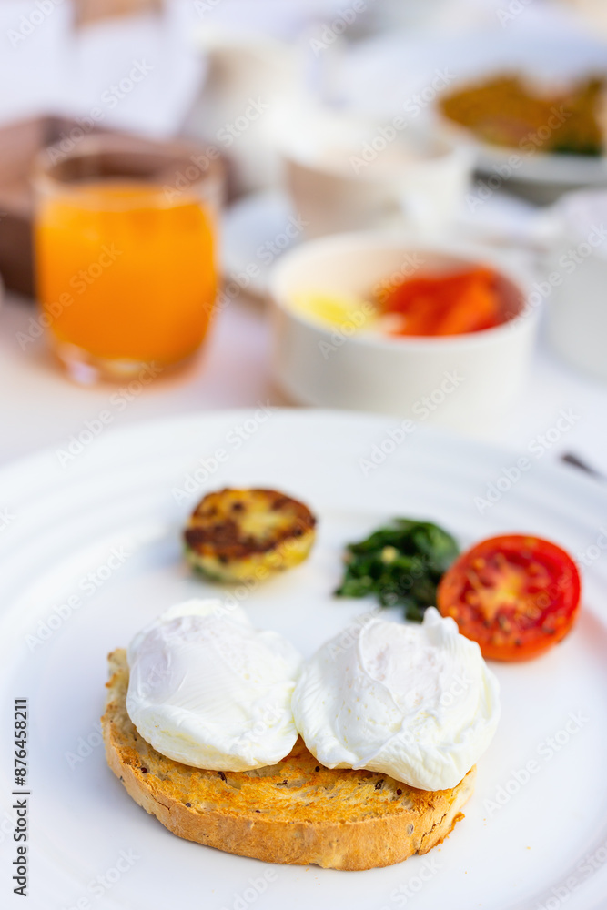 Breakfast with eggs Breakfast with eggs