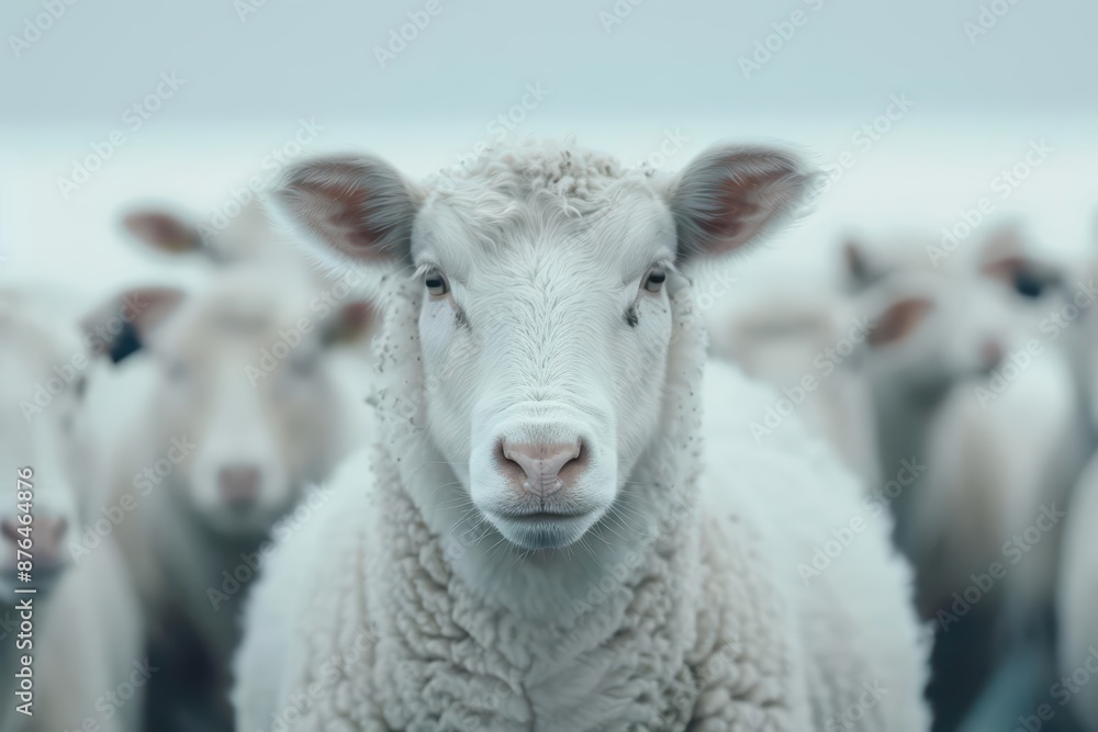 A futuristic livestock farm features enchanted animals that communicate telepathically with farmers A futuristic livestock farm features enchanted animals that communicate telepathically with farmers