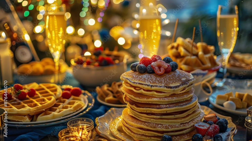 Chic Late Night Brunch Indulge in Delectable Delights and Festive Vibes Chic Late Night Brunch Indulge in Delectable Delights and Festive Vibes