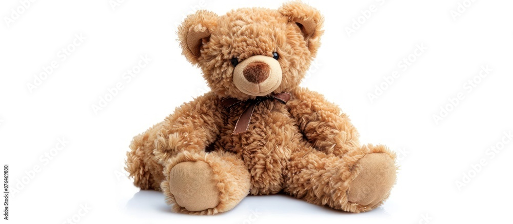 Cute teddy bear isolated. Cute teddy bear isolated.