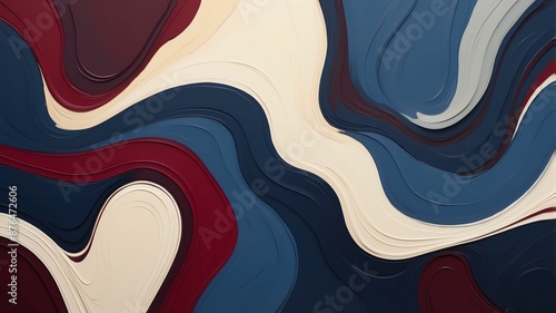 abstract color palette wallpaper with navy blue maroon background