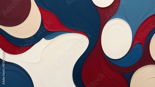 abstract color palette wallpaper with navy blue maroon background