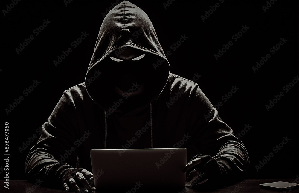hacker man on computer, hacker in hoodie, cybercrime concept, cyber security hacker man on computer, hacker in hoodie, cybercrime concept, cyber security