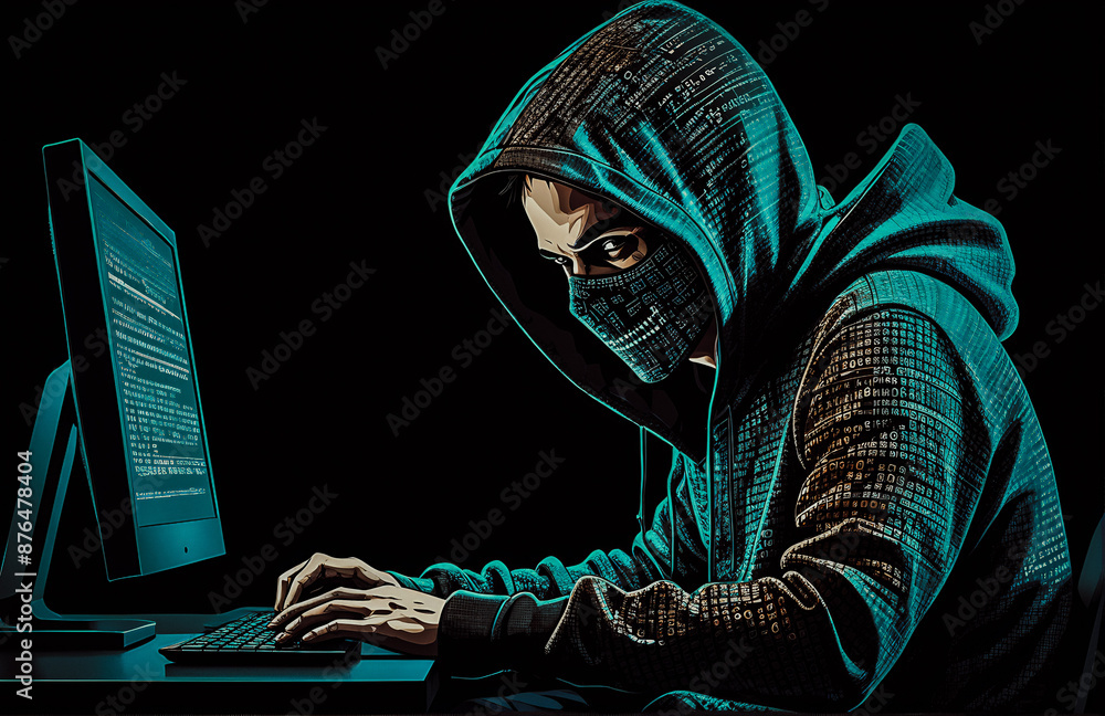 hacker man on computer, hacker in hoodie, cybercrime concept, cyber security hacker man on computer, hacker in hoodie, cybercrime concept, cyber security