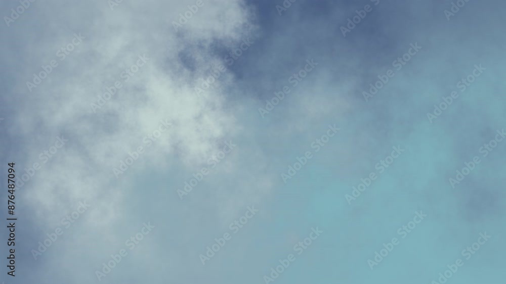 Abstract colorful blue gradient background. Imitation of clouds movement in the sky. Loop 4K Abstract colorful blue gradient background. Imitation of clouds movement in the sky. Loop 4K