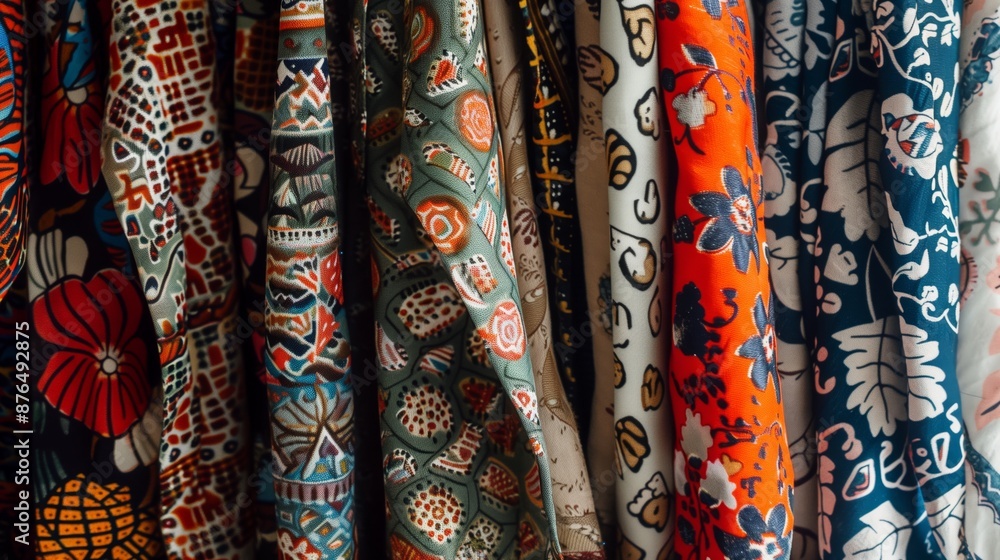 Block-print patterns in modern fashion offer a distinctive look, adding intricate designs and rich textures. Block-print patterns in modern fashion offer a distinctive look, adding intricate designs and rich textures.