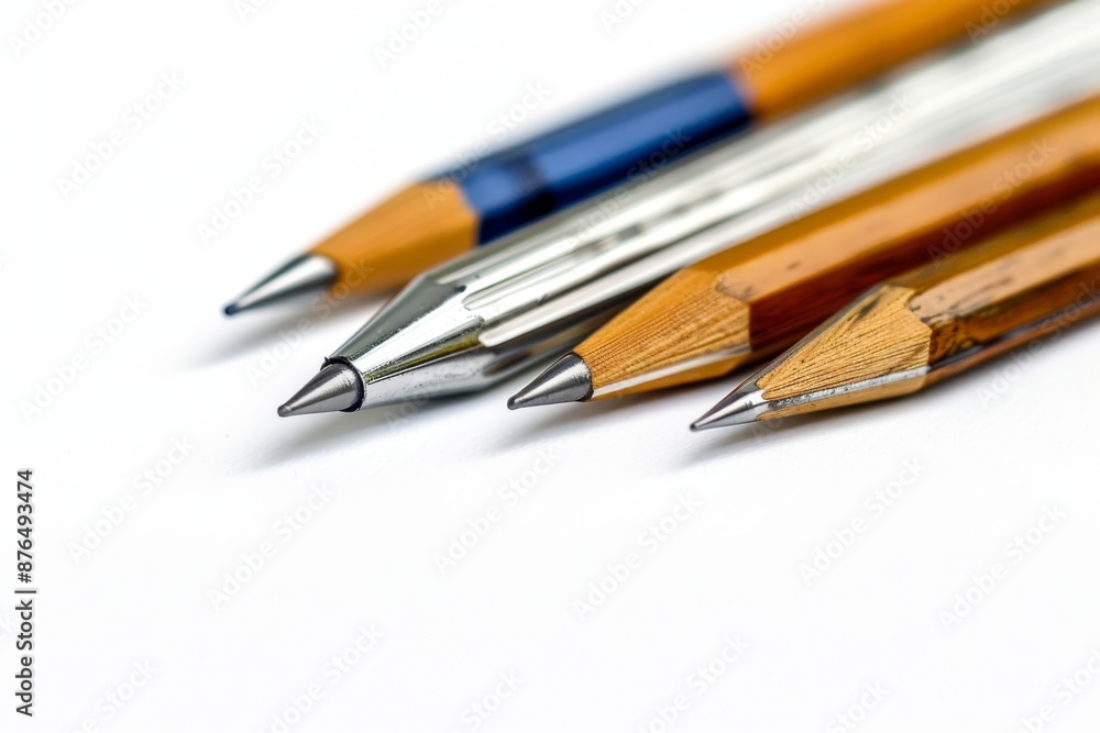 A detailed view of the essential tools used by architects to bring their designs to life, including pencils, scales, and protractors. The image showcases the intricate details of each tool. A detailed view of the essential tools used by architects to bring their designs to life, including pencils, scales, and protractors. The image showcases the intricate details of each tool.