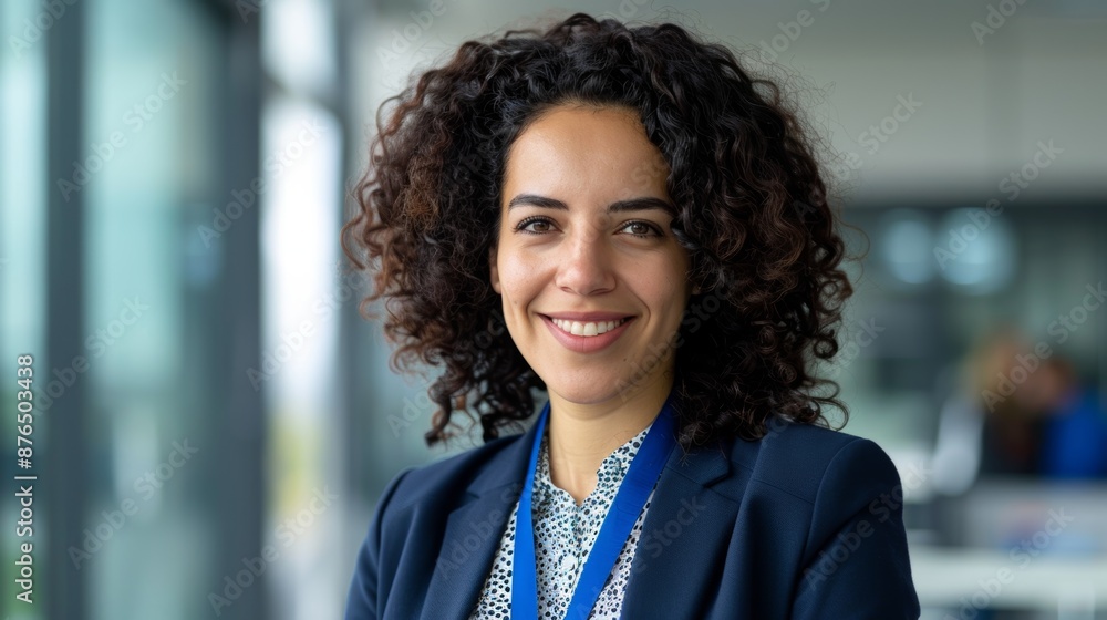 Portrait and smile of businesswoman with vision, professionalism, and aspirations. Face, optimistic about career and leadership, mockup space, and Mexican leader Portrait and smile of businesswoman with vision, professionalism, and aspirations. Face, optimistic about career and leadership, mockup space, and Mexican leader