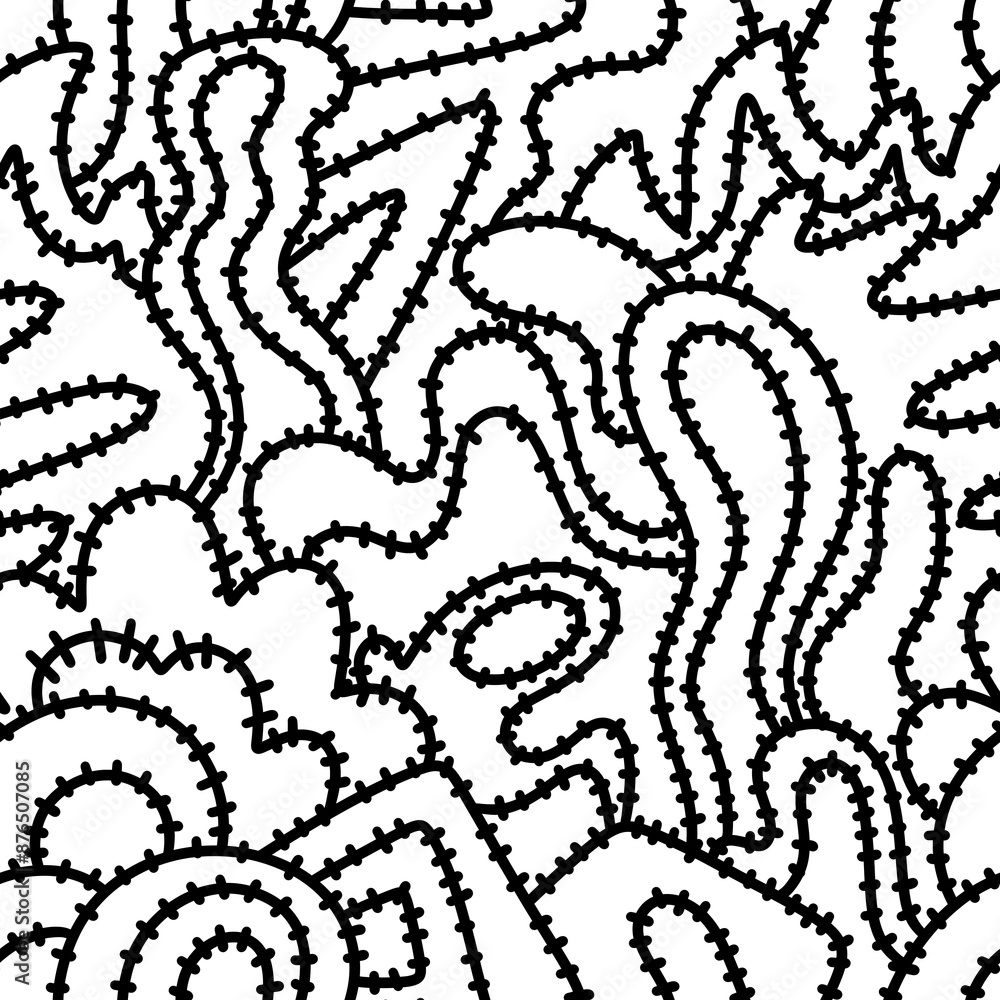 Abstract seamless paint spots doodle pattern for wrapping paper and fabrics Abstract seamless paint spots doodle pattern for wrapping paper and fabrics