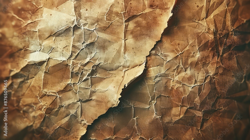 Crumpled Paper Texture Close-Up for Creative Backgrounds Crumpled Paper Texture Close-Up for Creative Backgrounds