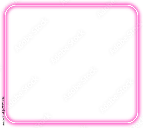 neon pink frame