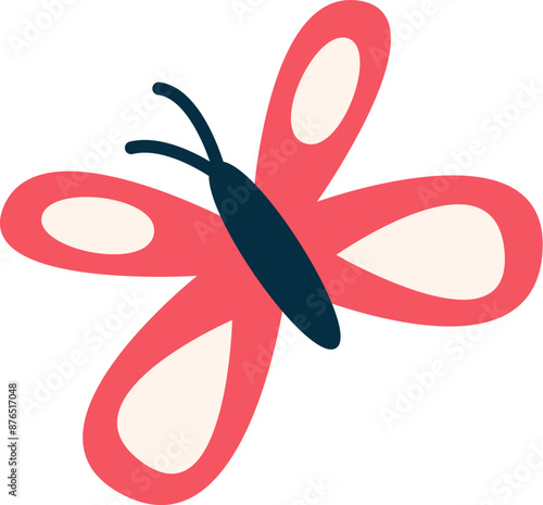 Butterfly Insect Hand Drawn