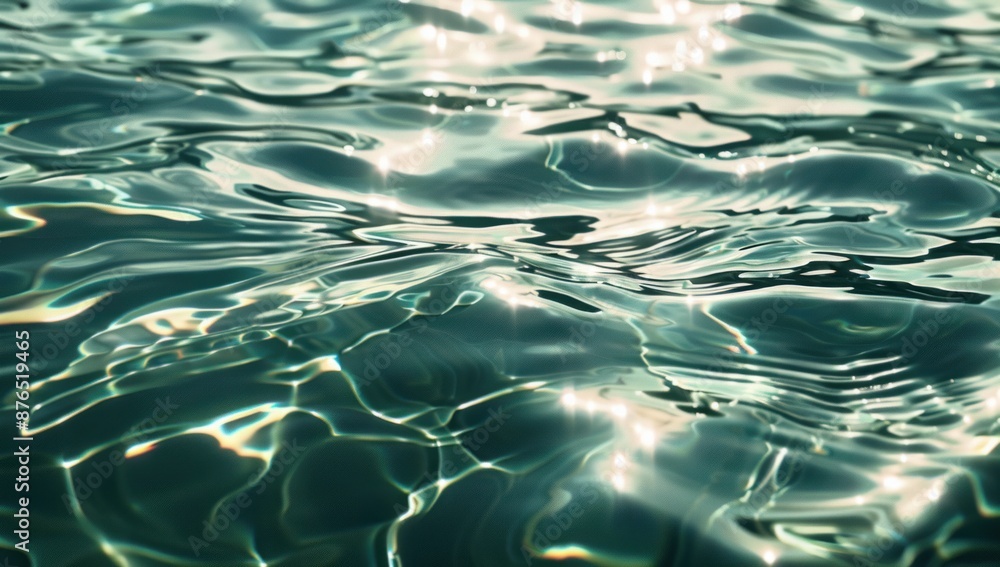 Fototapeta premium Ripples of Light on Tranquil Waters