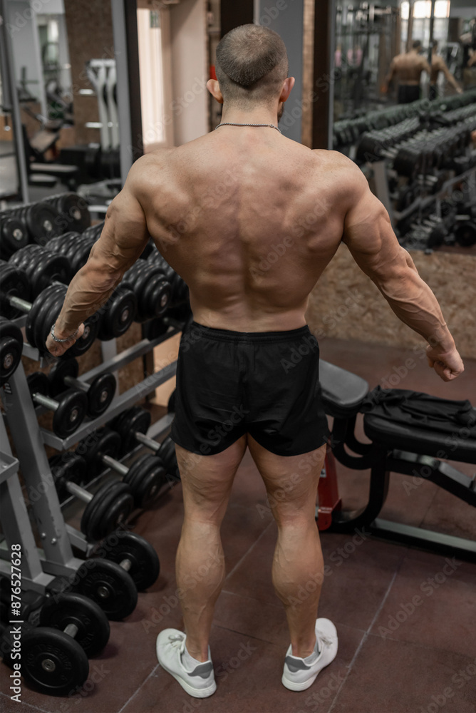 Naklejka premium Bodybuilder