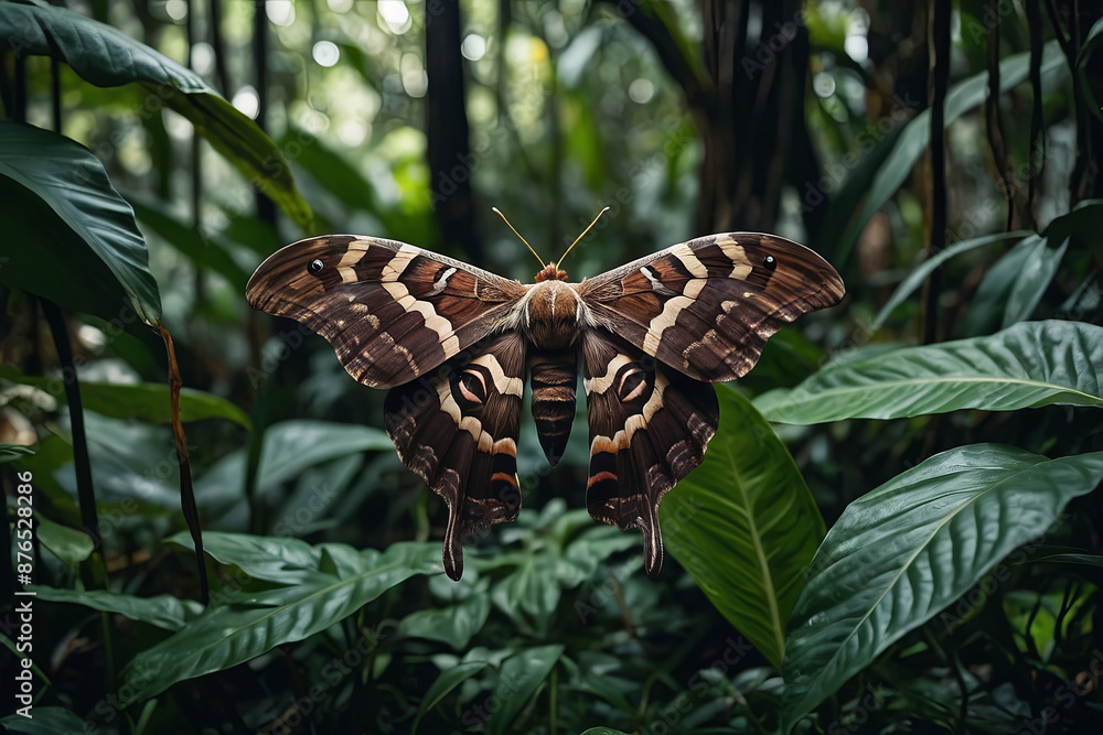 a moth in the jungle 