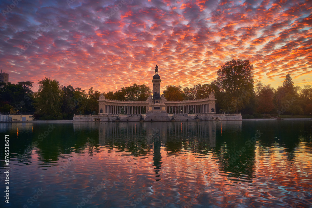 Obraz premium Retiro Park Madrid Spain