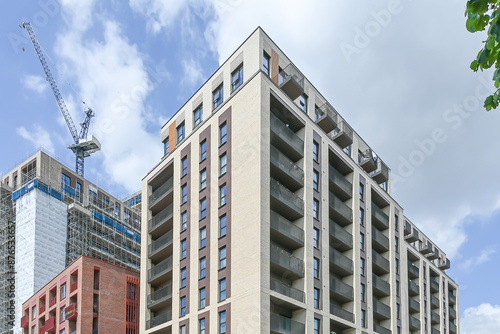 Erken Plaza apartment building : London, UK, 24 May 2024  