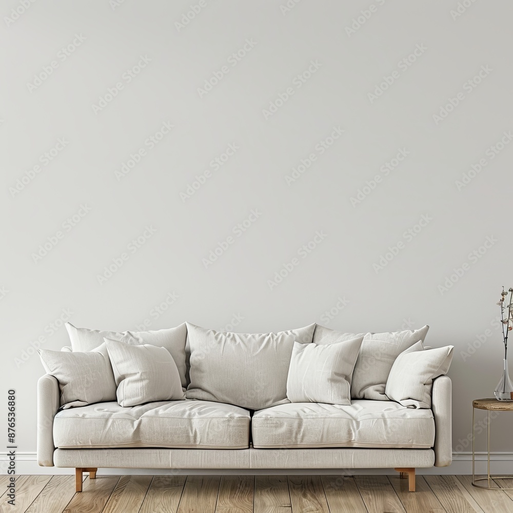 white sofa in a room white sofa in a room