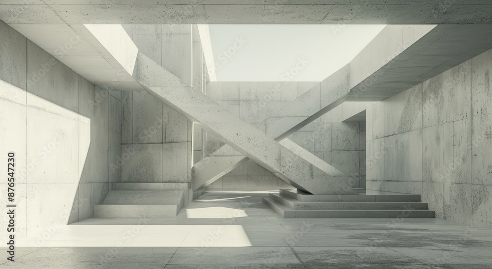 Obraz premium Abstract Concrete Architecture