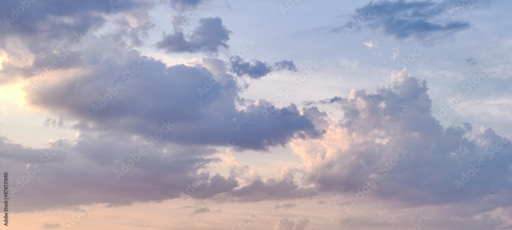 Obraz premium clouds and sun