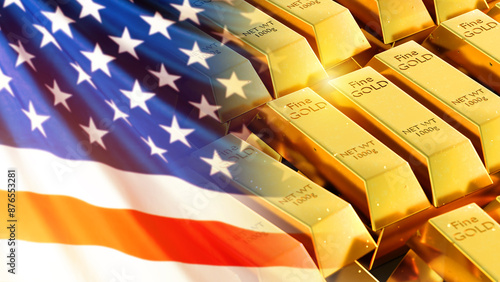 USA gold reserve fund. Amer...