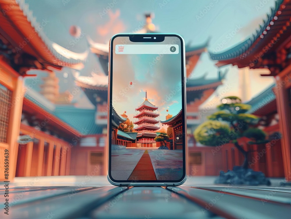 Smartphone screen displaying a language learning app with a completed ...