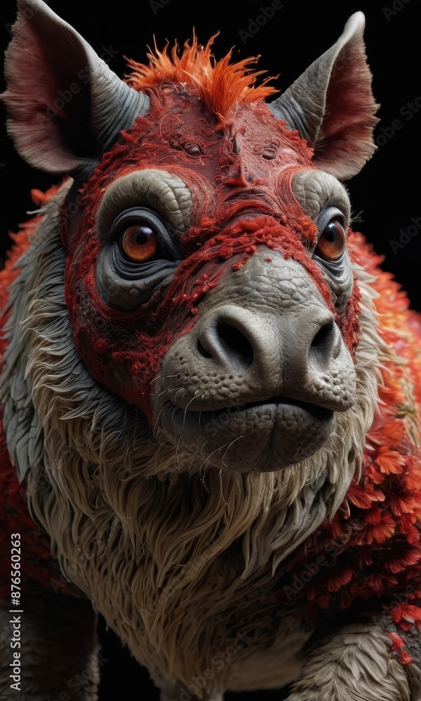 Mythical Creature Portrait. Mythical Creature Portrait.