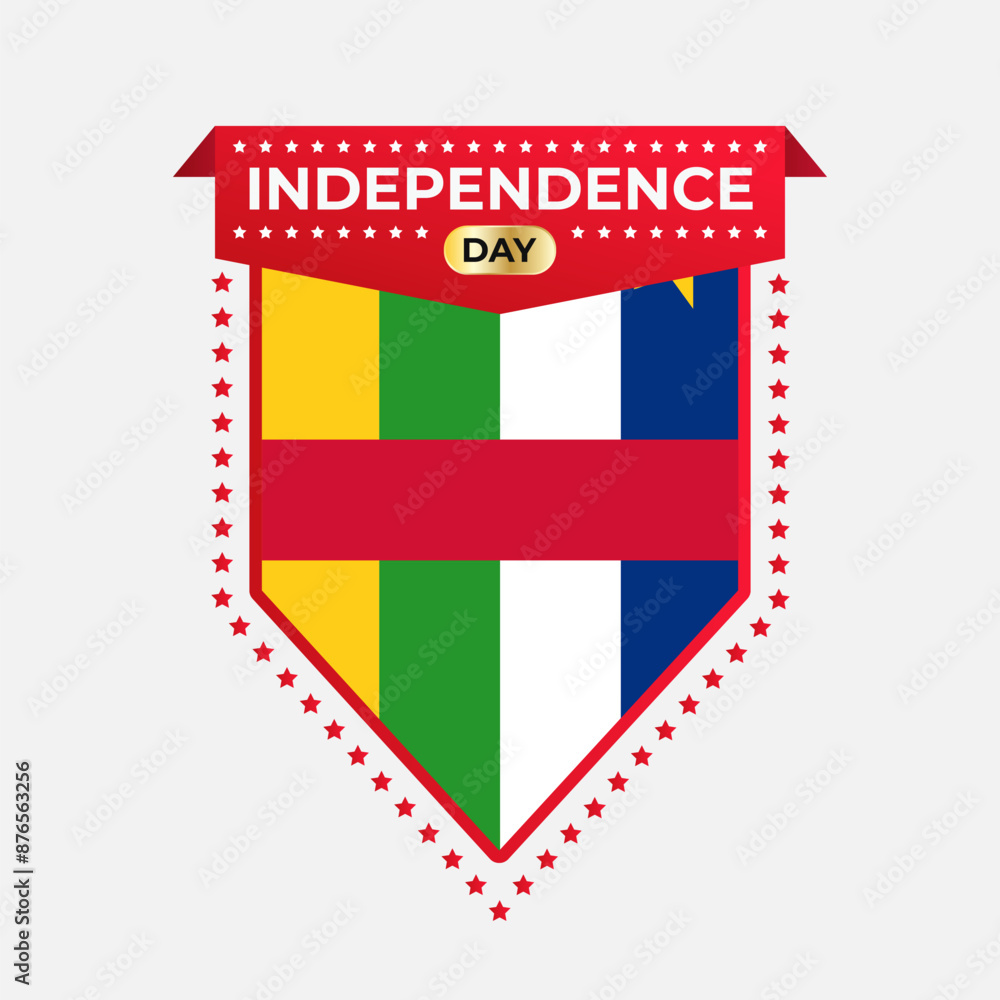 Central African Republic Independence Day Banner Design Central African Republic Independence Day Banner Design