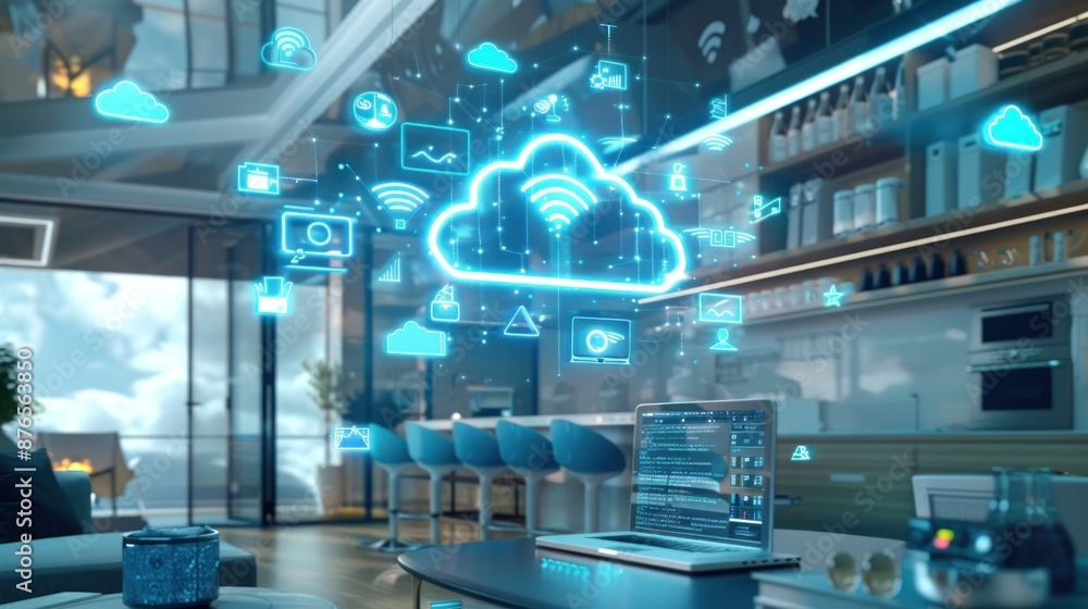 Isometric modern web cloud technology and networking concept. Cloud technology. Cloud computing. Isometric modern web cloud technology and networking concept. Cloud technology. Cloud computing.