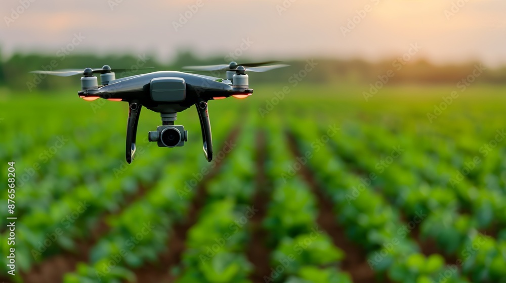 Smart agriculture using IoT sensors and AI for precision farming, optimizing crop yields and resource management in agricultural practices. Background Illustration, Bright color tones, , Minimalism, Smart agriculture using IoT sensors and AI for precision farming, optimizing crop yields and resource management in agricultural practices. Background Illustration, Bright color tones, , Minimalism,