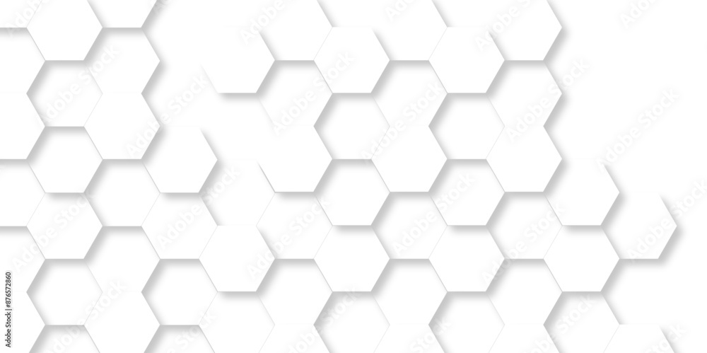 Abstract hexagonal futuristic geometric backdrop White background and embossed hexagon , honeycomb white hexagon concept design abstract technology background vector background, or wallpaper. Abstract hexagonal futuristic geometric backdrop White background and embossed hexagon , honeycomb white hexagon concept design abstract technology background vector background, or wallpaper.
