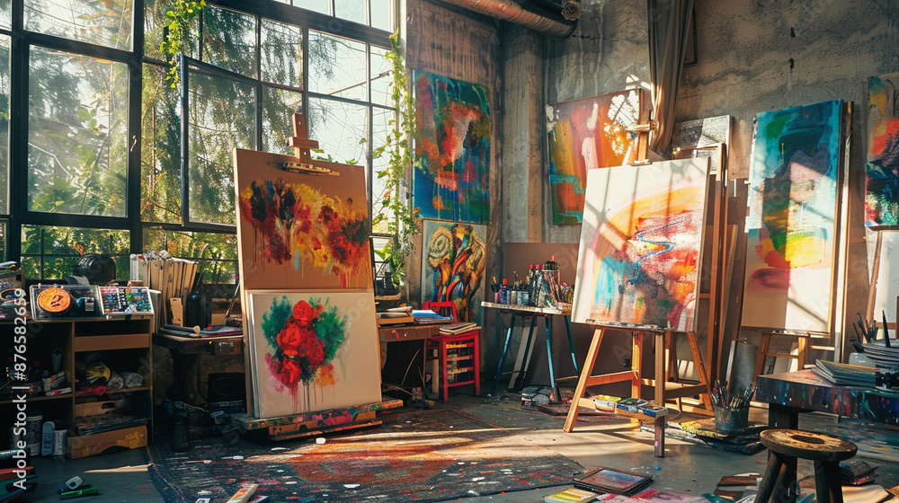 アートを制作する部屋 アートを制作する部屋