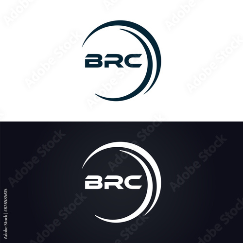 BRC logo. B R C design. White BRC letter. BRC, B R C letter logo design. B R C letter logo design in GOLD, GOLDEN LOGO, THREE, style. letter logo set in one artboard. B R C letter logo vector design.