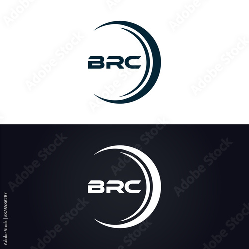 BRC logo. B R C design. White BRC letter. BRC, B R C letter logo design. B R C letter logo design in GOLD, GOLDEN LOGO, THREE, style. letter logo set in one artboard. B R C letter logo vector design.