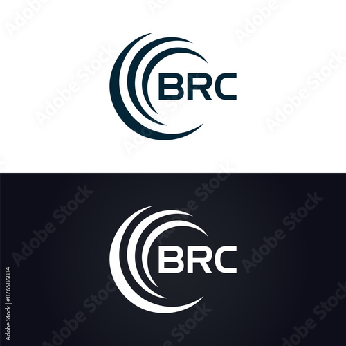 BRC logo. B R C design. White BRC letter. BRC, B R C letter logo design. B R C letter logo design in GOLD, GOLDEN LOGO, THREE, style. letter logo set in one artboard. B R C letter logo vector design.